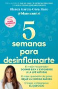 Portada del libro 5 semanas para desinflamarte