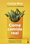 Portada del libro Come comida real